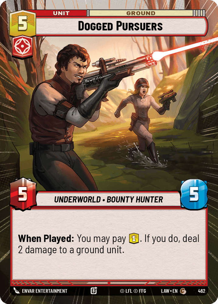 【LAW462/EN】Dogged Pursuers (Hyperspace)