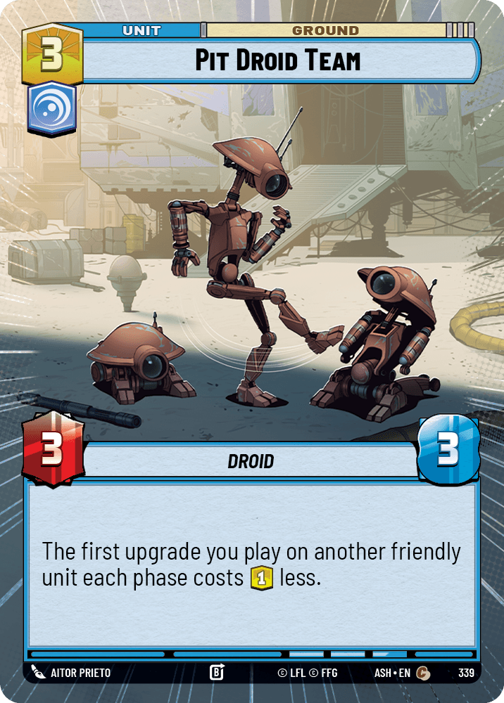 【ASH339/EN】Pit Droid Team (Hyperspace)