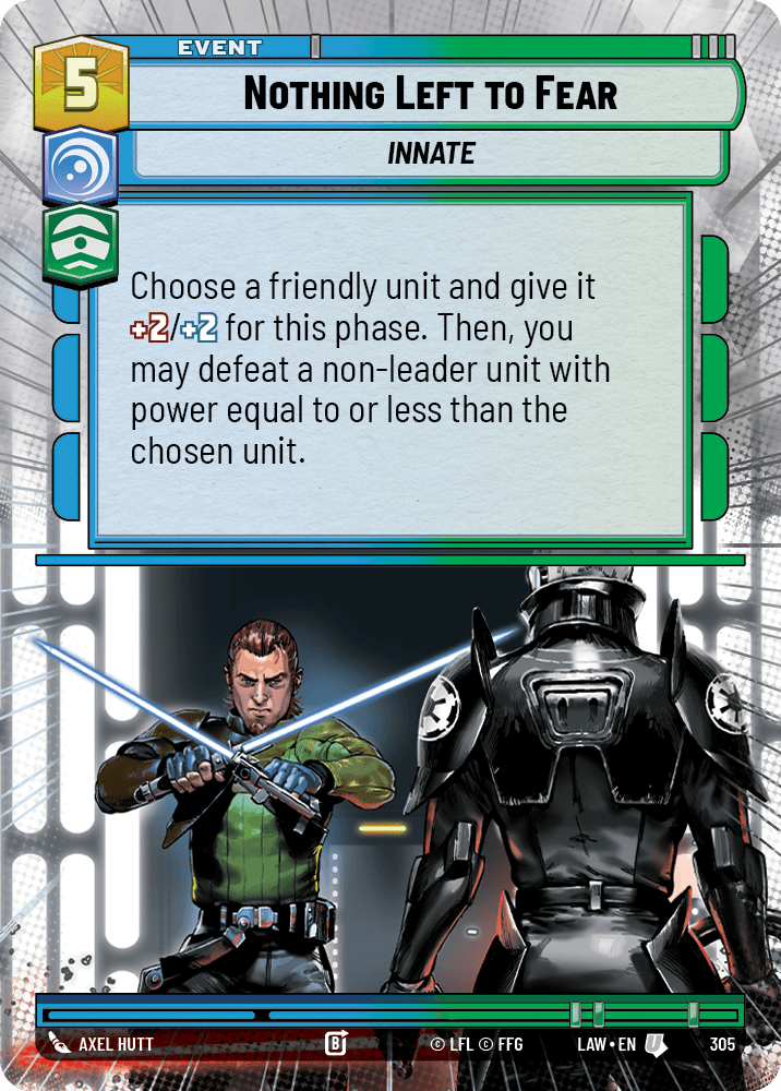 【LAW305/EN】Nothing Left to Fear (Hyperspace)