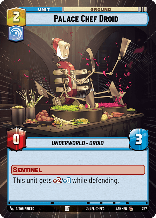 【ASH337/EN】Palace Chef Droid (Hyperspace)