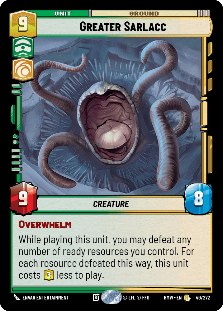 【HMW049/EN】Greater Sarlacc