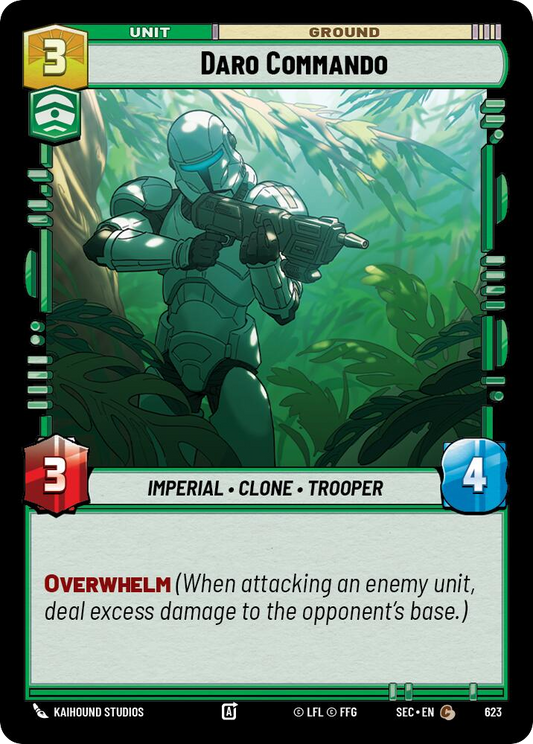 【SEC0623/EN】Daro Commando (Foil)