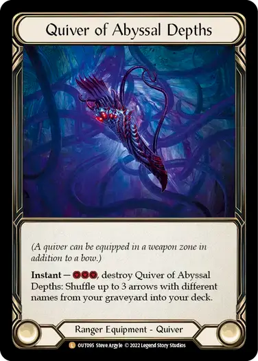 【OUT095/EN/RF】Quiver of Abyssal Depths