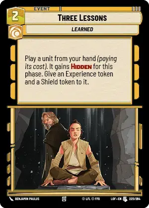 【LOF225/EN】Three Lessons