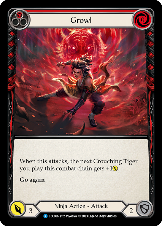 【TCC086/EN】Growl[Red]
