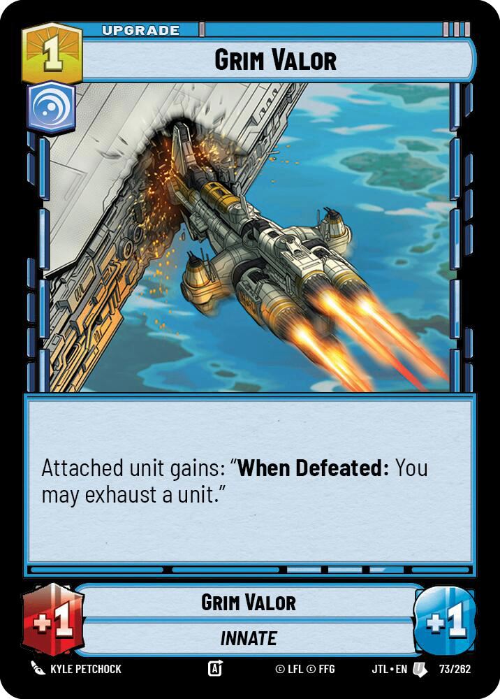 【JTL571/EN】Grim Valor(Foil)