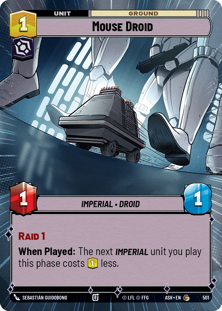 【ASH501/EN】Mouse Droid (Hyperspace)