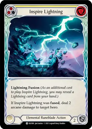 【ELE089/EN】Inspire Lightning[Yellow]