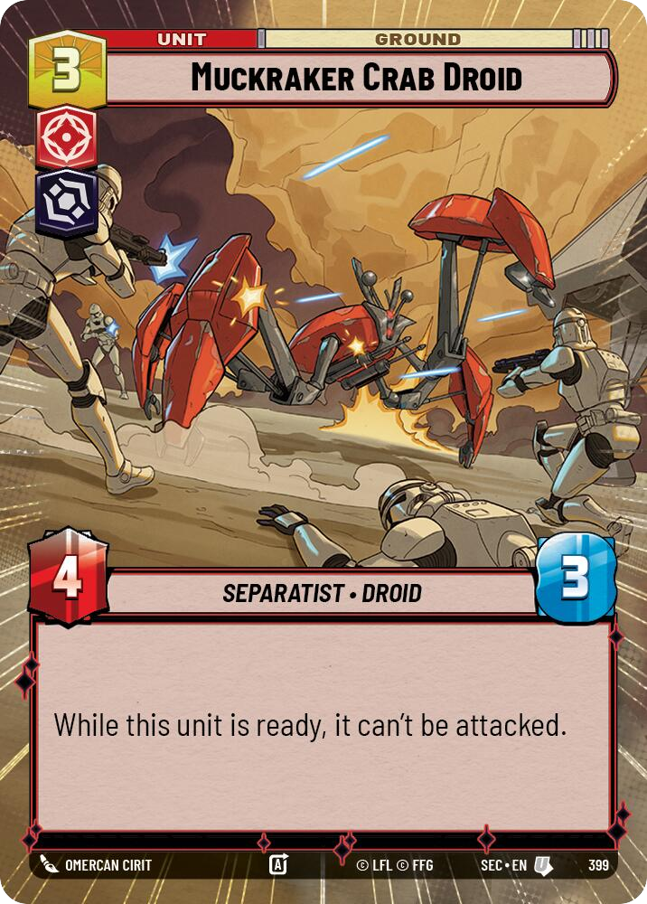 【SEC0399/EN】Muckraker Crab Droid (Hyperspace)
