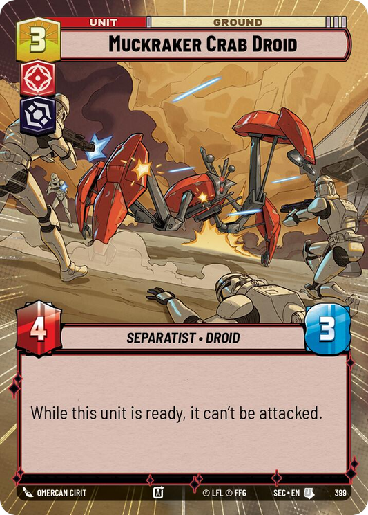 【SEC0399/EN】Muckraker Crab Droid (Hyperspace)
