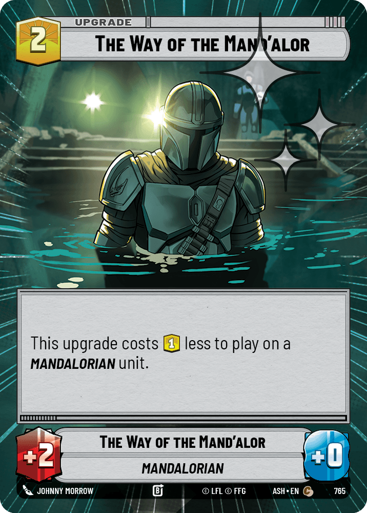 【ASH765/EN】The Way of the Mand'alor (Hyperspace/Foil)