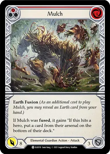 【ELE019/EN/RF】Mulch[Red]