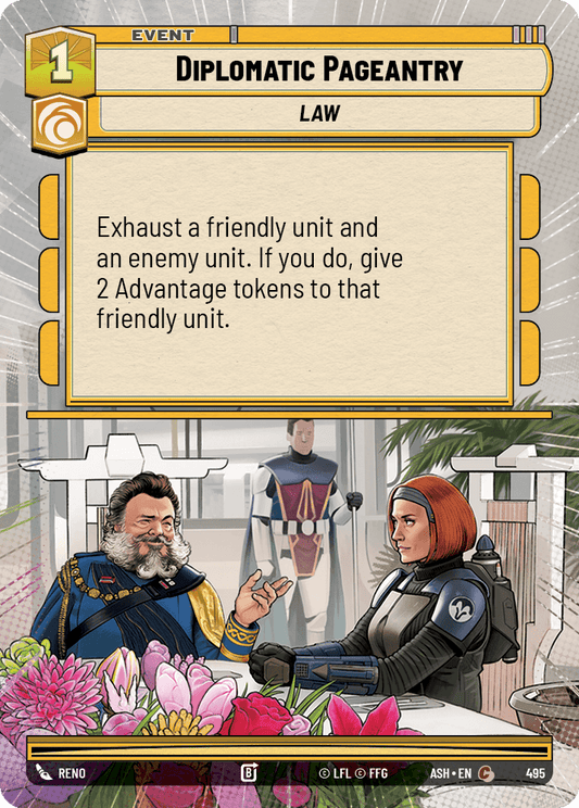 【ASH495/EN】Diplomatic Pageantry (Hyperspace)