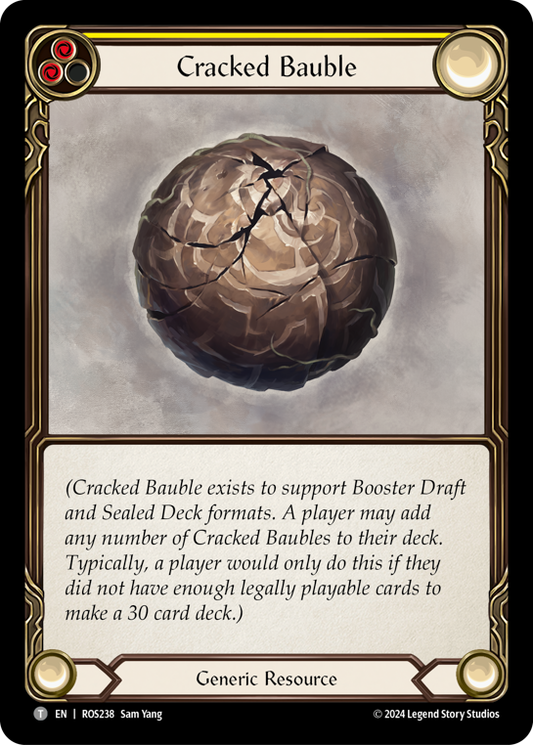 【ROS238/EN】Cracked Bauble/ひび割れたガラクタ