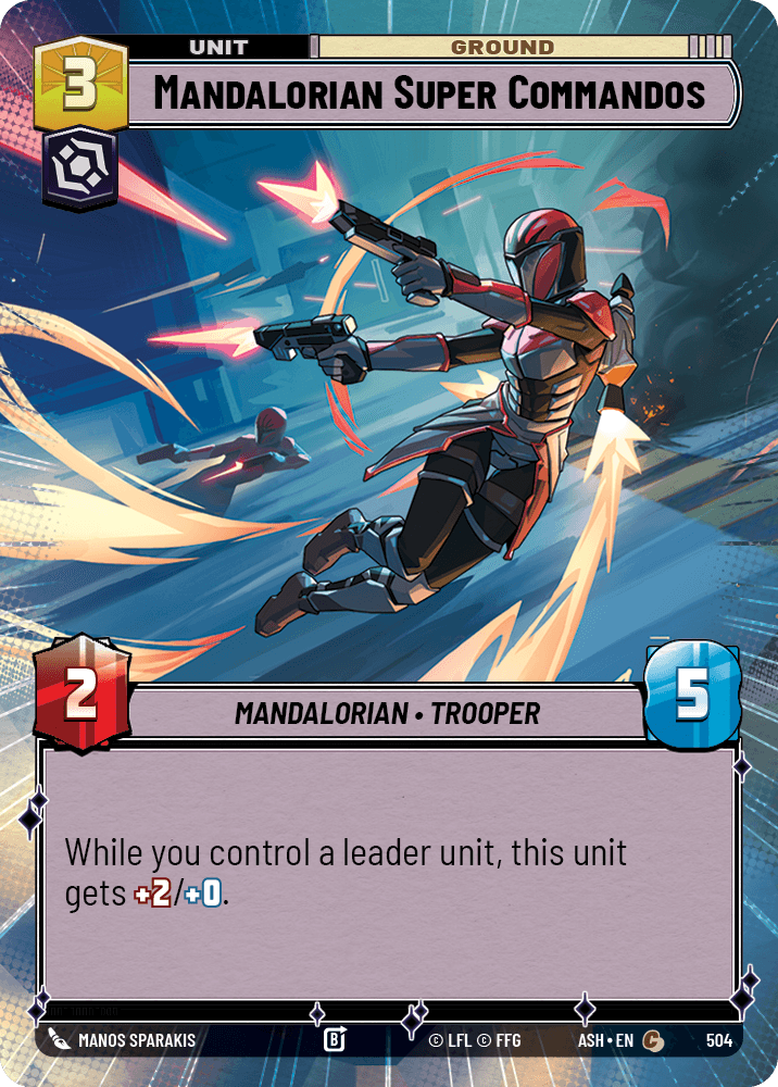 【ASH504/EN】Mandalorian Super Commandos (Hyperspace)