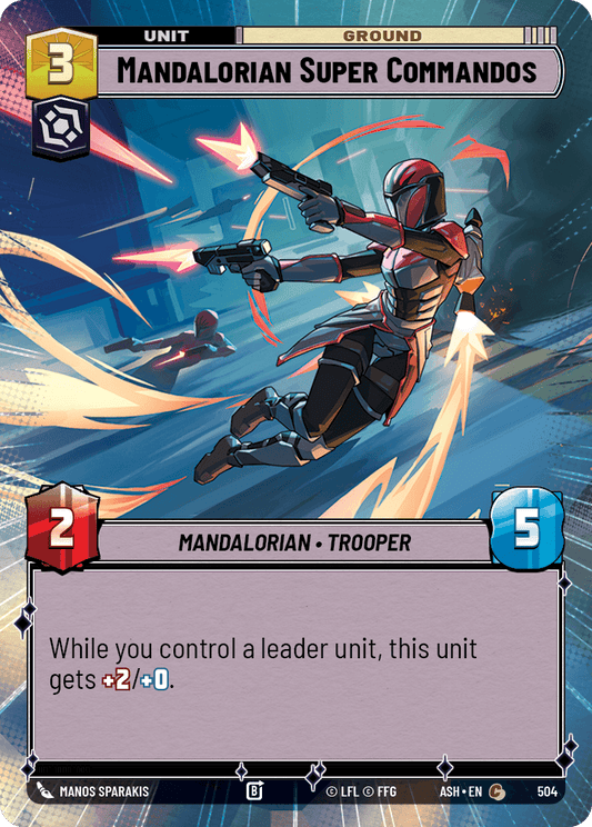 【ASH504/EN】Mandalorian Super Commandos (Hyperspace)