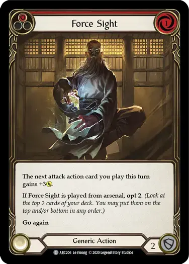 【U-ARC206/EN】[RF] Force Sight[Red]