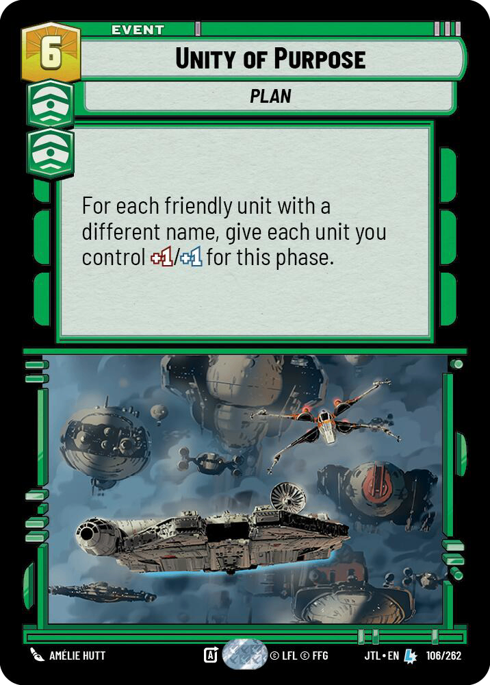 【JTL604/EN】Unity of Purpose(Foil)