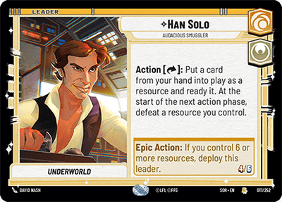 【SOR017/EN】Han Solo - Audacious Smuggler