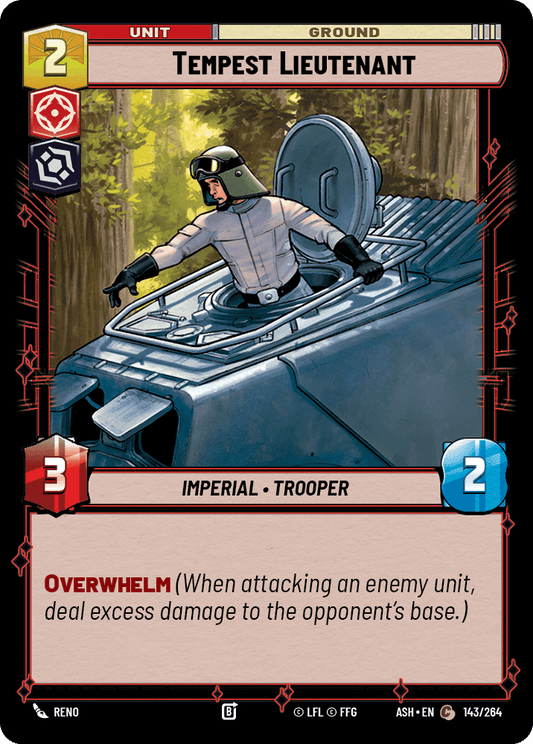 【ASH143/EN】Tempest Lieutenant