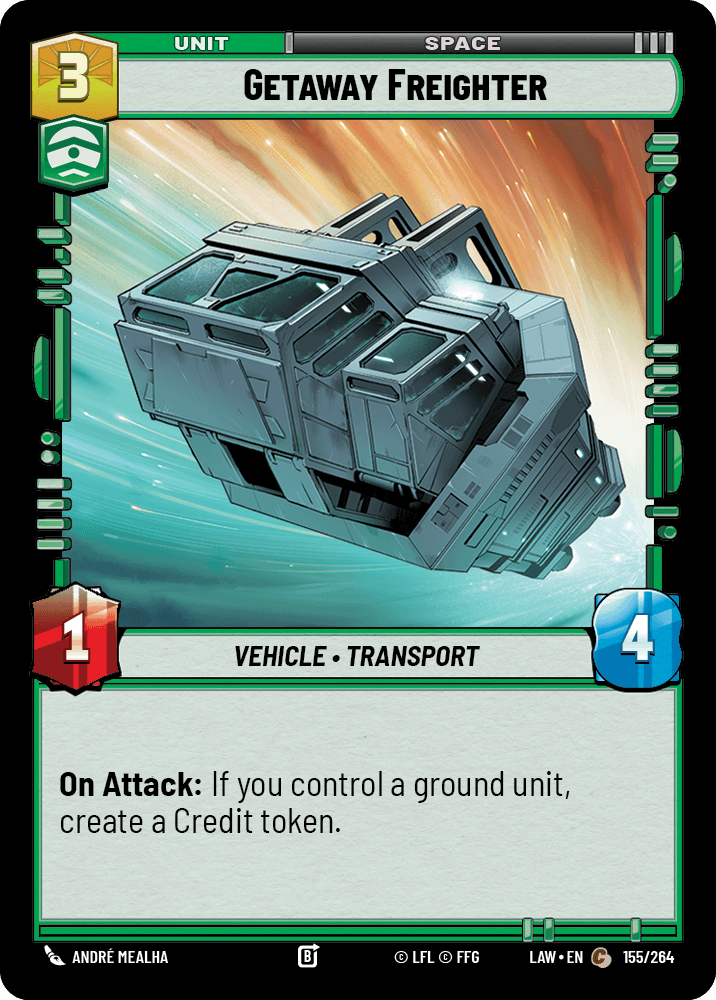 【LAW155/EN】Getaway Freighter