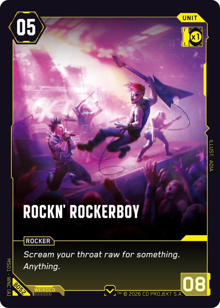 【WNCBβ052/EN】Rockn' Rockerboy