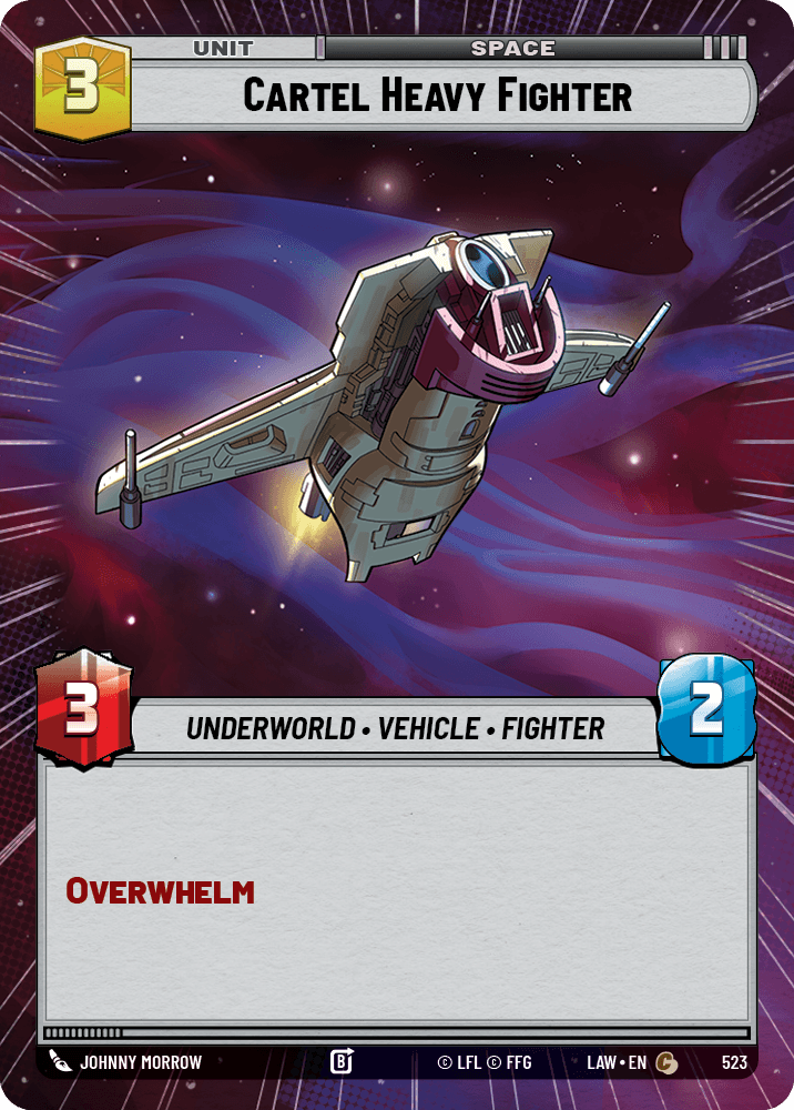 【LAW523/EN】Cartel Heavy Fighter (Hyperspace)