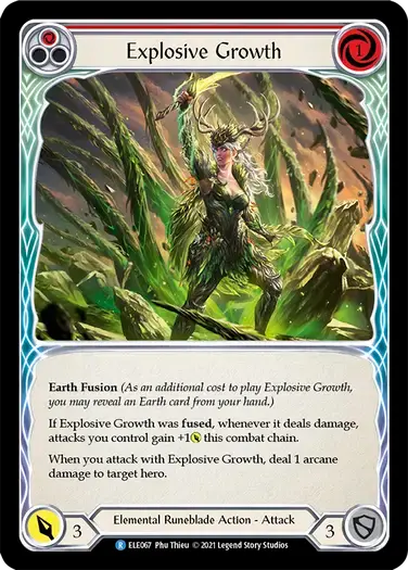 【ELE067/EN】Explosive Growth[Red]