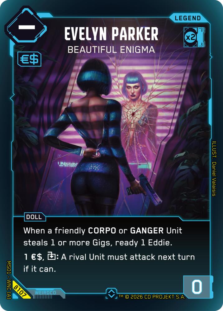 【WNCBβ107/EN】Evelyn Parker: Beautiful Enigma