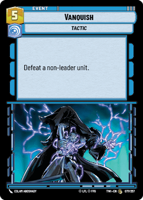 【TWI077/EN】Vanquish(FOIL)