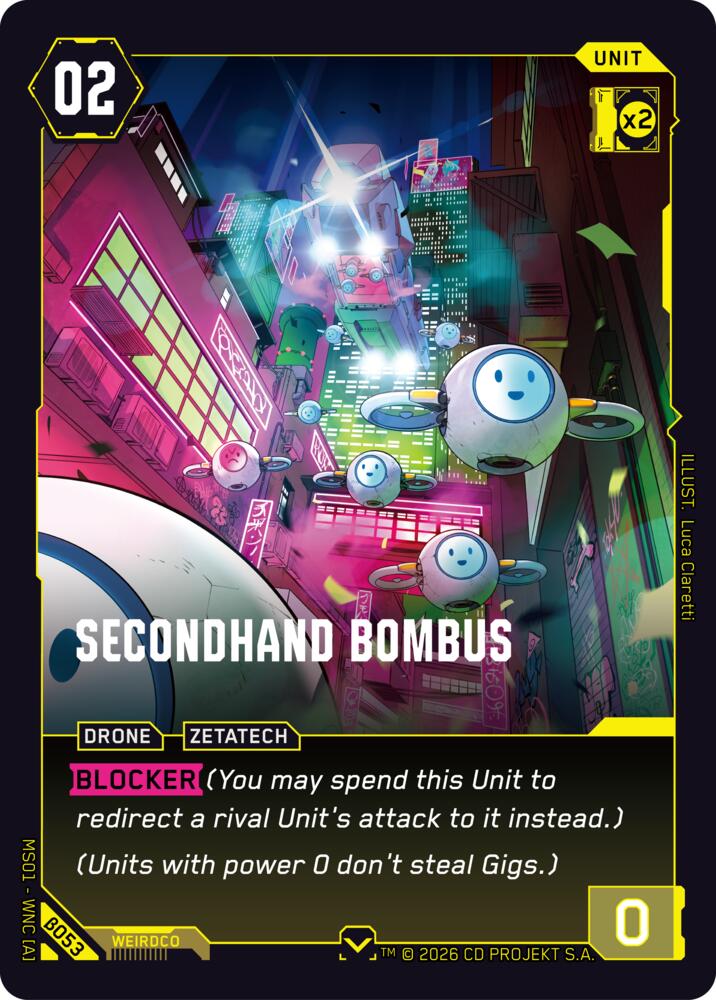 【WNCBβ053/EN】Secondhand Bombus