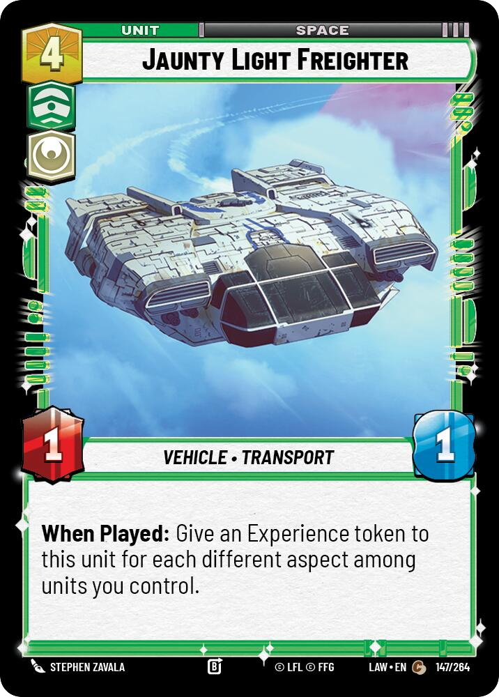 【LAW147/EN】Jaunty Light Freighter