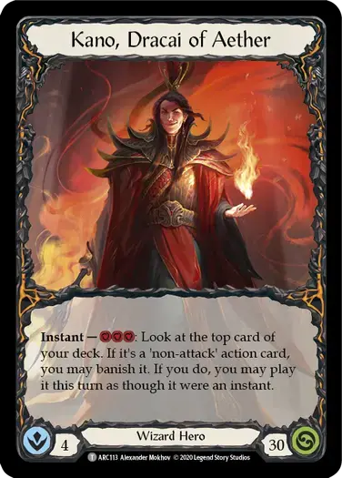 【U-ARC113/EN】Kano, Dracai of Aether