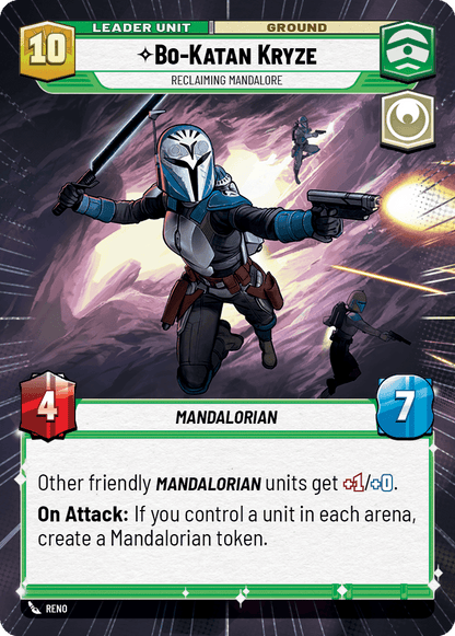 【ASH274/EN】Bo-Katan Kryze - Reclaiming Mandalore (Hyperspace)