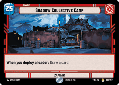 【傷あり特価】【TWI025/EN】Shadow Collective Camp