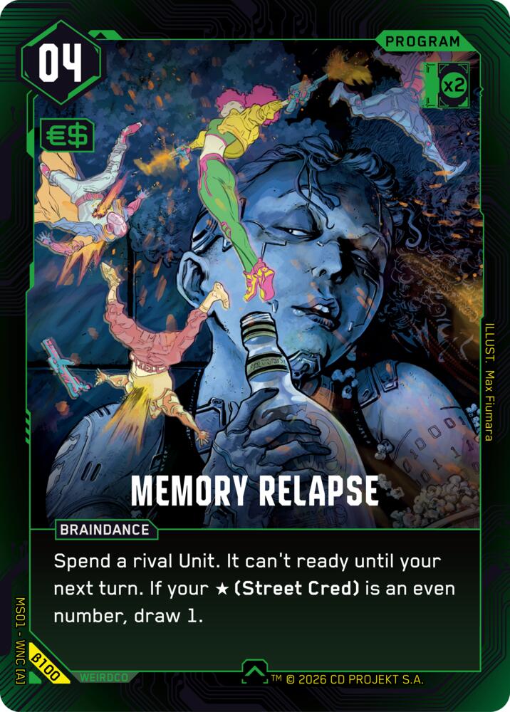 【WNCBβ100/EN】Memory Relapse