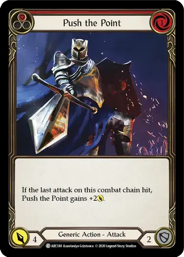 【U-ARC188/EN】[RF] Push the Point[Red]
