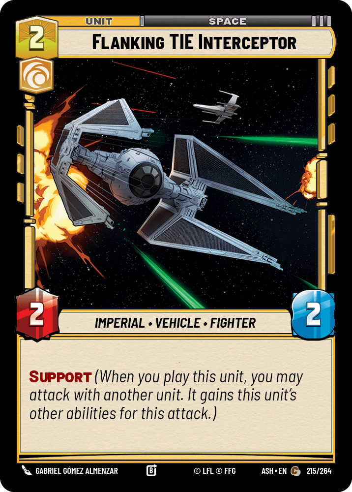 【ASH215/EN】Flanking TIE Interceptor