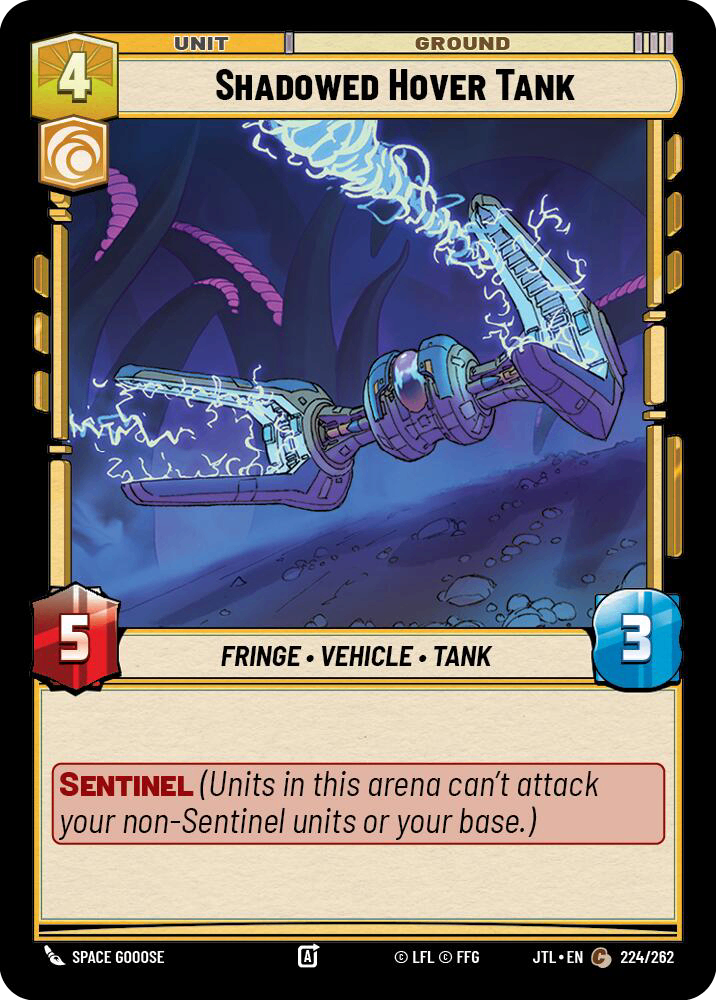【JTL722/EN】Shadowed Hover Tank(Foil)