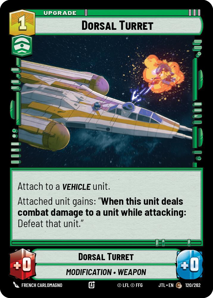 【JTL120/EN】Dorsal Turret