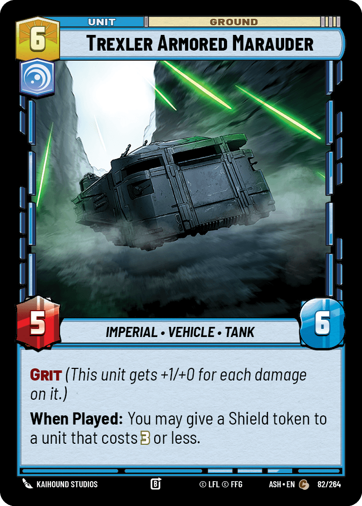 【ASH082/EN】Trexler Armored Marauder