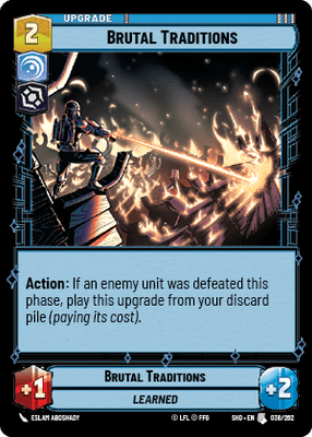 【傷あり特価】【SHD038/EN】Brutal Traditions