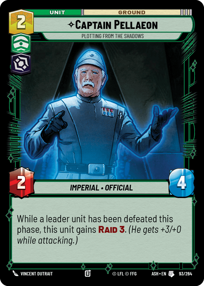 【ASH093/EN】Captain Pellaeon - Plotting from the Shadows