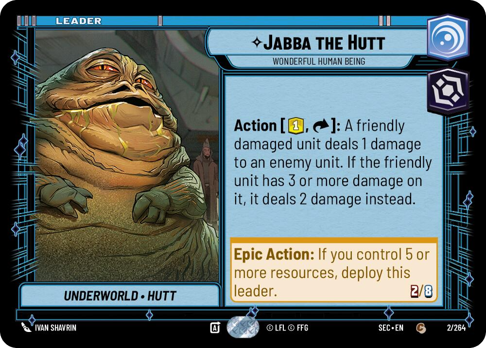 【SEC0002/EN】Jabba the Hutt - Wonderful Human Being