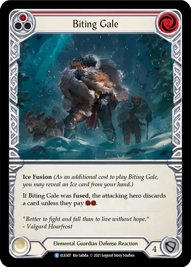 【ELE007/EN】Biting Gale[Red]