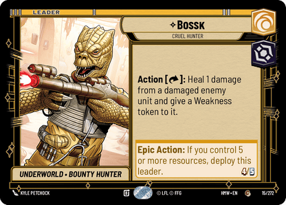 【HMW015/EN】Bossk - Cruel Hunter