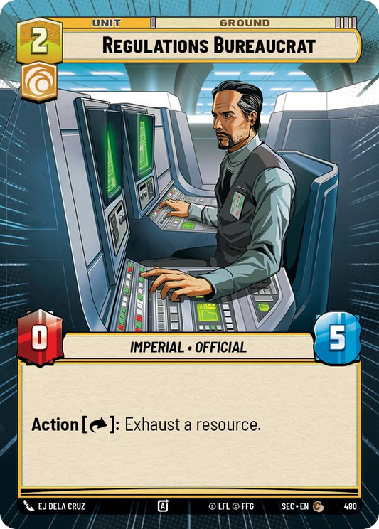 【SEC0480/EN】Regulations Bureaucrat (Hyperspace)