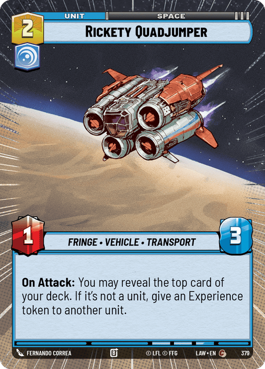 【LAW379/EN】Rickety Quadjumper (Hyperspace)