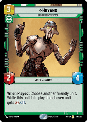 【TWI110/EN】Huyang - Enduring Instructor(FOIL)