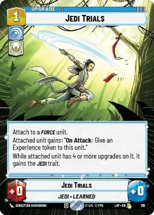 【LOF792/EN】Jedi Trials(Hyperspace/Foil)